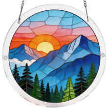 (Color-q, -) Acryl Puzzle Fensteraufhängung, 20 cm, Sonnenfänger, für Garten & Zuhause (Color-Q)