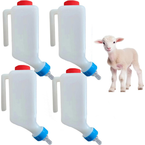 (4PCS, -) 1L vuohi pullo, karitsan ruokinta asteikolla