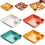 (4 Colors, -) 4 farfurii separate sos, plastic 1