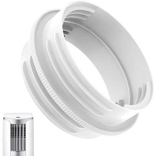 (White, -) Conector furtun AC portabil, 5.1-5.9″