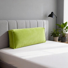 (Green, 23.62×17.72×4.72inch) Sohvan selkänojatyyny, sametti
