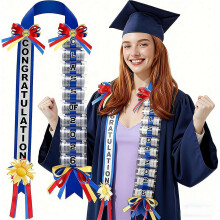 (Style1, 1 Count (Pack of 1)) 2026 valmistujais lei, raha lei