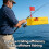 (Left, -) Medium Side Planer Board for Fishing, Quick Grip, Snap Release 5