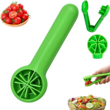(Green, 1pcs) Druivensnijder, 2026 nieuw, in vieren snijden, keukengadget - voor tomaten en aardbeien, fruit salade