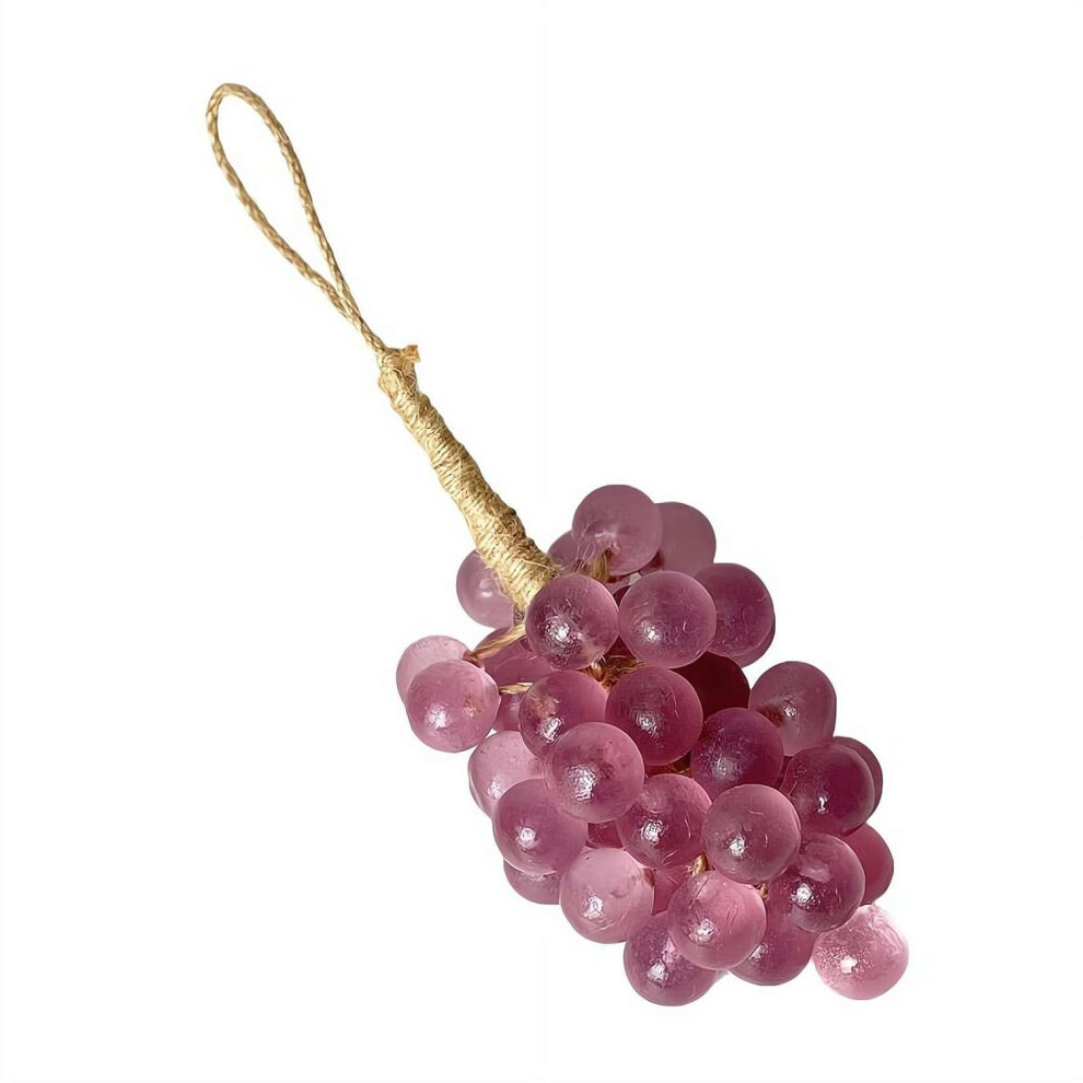 Oimg Purple (, 1Pcs) Grape Soap,Grape Soap On A Rope,Decorative Soaps Bars,Handmade Grapes Cluster Shaped Soaps,Diy Exquisite Home Decors,Gif