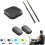 (Black, 5pcs) Bateria Eletrónica Virtual 8 Pedais, Bluetooth, Sticks Aéreos 1