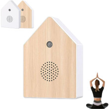(Imitation Wood, 1 pcs) Lot 2 boîtiers chants oiseaux détection mouvement, bruit blanc, nature