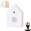 (White, 1 pcs) 2 Pássaros Movimento e Som, Natureza e Ruído Branco, Interior 1