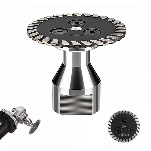 (Black-40mm, 1pcs) 40/50mm Precision Diamond Carving Wheel, Angle Grinder