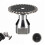 (Black-30mm, 1pcs) 40/50mm Precision Diamond Carving Wheel, Angle Grinder 1