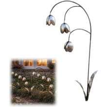 (Metal, 1pcs) 60cm metalli kielo, puutarha seiväs