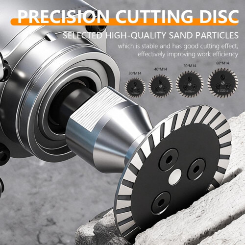 (Black-60mm, 1pcs) 40/50mm Precision Diamond Carving Wheel, Angle Grinder 1