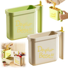 (White+green, 2pcs) 2 db instant tál tartó - közvetlen bemerítős ramen pohár hőálló fogantyúval