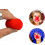 (Red Balls 2.5cm, 1set) 10 Red Soft Sponge Balls, Magic Trick Props, Comedy 5