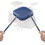 (A Navy blue, one) Virtual Electronic Drum Set, Air Sticks, Bluetooth, Pedals 1