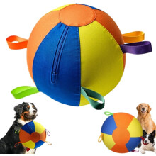 (21.65inch Ball, 1pcs) 45 cm reuzen herding bal voor honden, kalmerende reuzenbal, opblaasbaar - scheurbestendig voor spel en oefening, huisdier