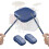 (B Navy blue, one) Virtual Electronic Drum Set, Air Sticks, Bluetooth, Pedals 1