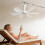 (USB version, -) Ventilateur plafond portable pliable 3m, télécommande, 6 pales, camping 2
