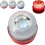 (Red, 1set) V16 Emergency Breakdown Beacon, Portable Amber Strobe Light 1
