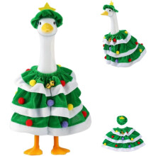(Green, 1pcs) Tenue Noël oie porche, rigolote, pour statue 43-58cm