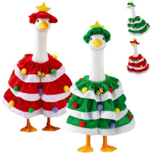 (All, 2pcs) Tenue Noël oie porche, rigolote, pour statue 43-58cm