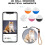 (Orange APP version, 1pcs) 6.8cm kristallipallo video soitin 5