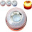 (yellow1, 1set) V16 Emergency Breakdown Beacon, Portable Amber Strobe Light 1