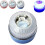 (Blue, 1set) V16 Emergency Breakdown Beacon, Portable Amber Strobe Light 1