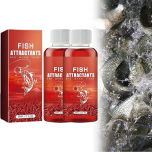 (60ML, 2Pcs) Koncentrerad fiskattraktant vätska, 100ml röd mask spray, kraftfull röd mask fiskattraktant spray, snabbverkande
