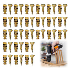(50pcs, One Size) 30/50 Parafusos Expansão 6x14mm, Reparação Dobradiças e Rosca