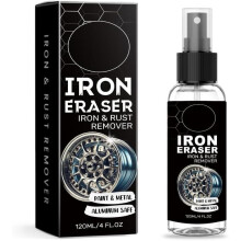 (black, 1pcs) Spray Removedor Ferrugem Ferro, Pintura e Jantes, Ação Rápida