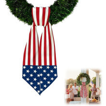 (Style1, One Size) Patriotischer Kranz Sash, rot/weiß/rot, für 4. Juli & Hochzeit (Style6)