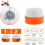 (yellow1, 1set) V16 Emergency Breakdown Beacon, Portable Amber Strobe Light 8