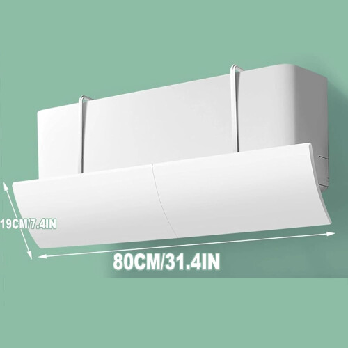 (White, -) Deflector aire 3 en 1 ajustable, evita corriente. 2