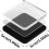 (10pcs, -) Acrylic Fridge Magnets Kit, Adhesive Backing, 3D Effect 3