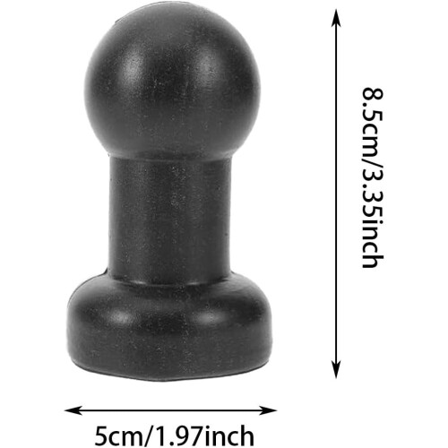 (Black, -) 10 capace stâlpi trambulină, plastic 1