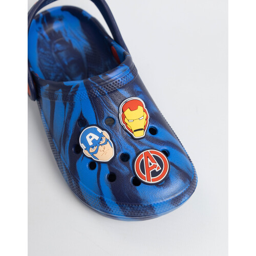 Marvel (13 UK Child) Marvel Avengers Clogs (Boys Blue) 1