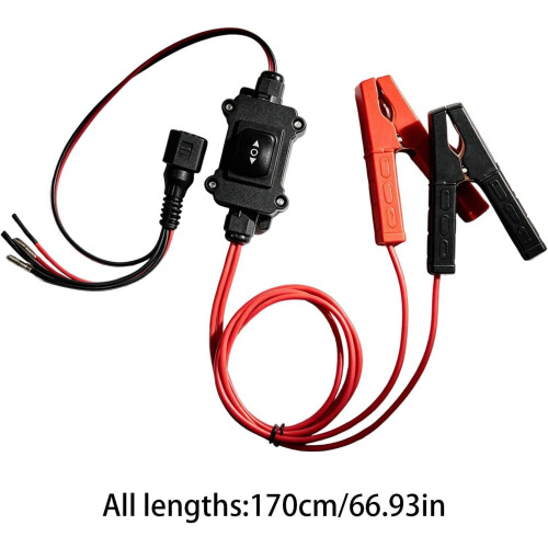 (Black, -) Scanner diagnostic auto, tester baterie 1