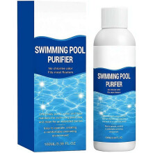 (100ml*1pcs, 1set) Poolwasser Klärer Flüssigkeit, 100 ml, für überirdische Pools & Gärten