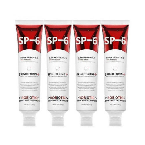 (4pcs)Sp-6 Probiotics Whitening Toothpaste Brightening Breath Removing Toothpaste