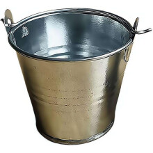 (Bucket*1pcs, 1set) Pieni metalli ämpäri kahvalla