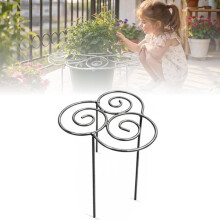 (SliveryS*1pcs, 1set) Metalli kasvin tukirengas, pioni häkki
