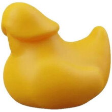 Mini tréfa kacsa – humoros gumi mérges kacsa autó műszerfal dekoráció, 3D nyomtatott figura