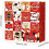 (Red, 1pcs) 2026 16 Days Graduation Advent Gift Box, Fillable, Empty 6