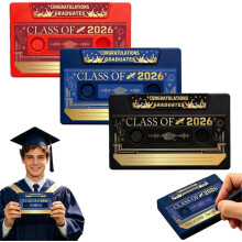 (Red+Blue+Black, 1set) 2026 äänitettävä valmistujais muisto