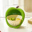 (Red, 1pcs) Rotatable 2-in-1 Colander for Kitchen, Fruit & Vegetable Washer 6