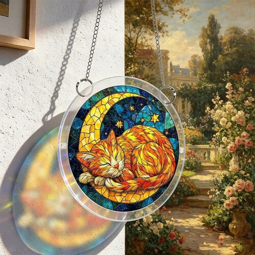 (Style3, 1pcs) 83 osaa 20cm akryyli palapeli auringon sieppaaja 1