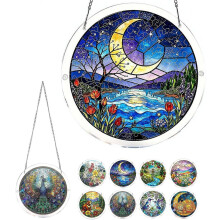 (Style2, 1pcs) Akril puzzle napfogó 83 db, 7,87 hüvelykes, felnőtteknek