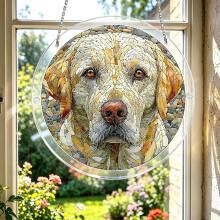 (Style7, 7.87in) Acryl Puzzle Sonnenfänger, 83 Teile, 20 cm, DIY, Geschenk für Mama