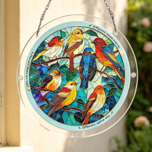 (Style8, 1pcs) 83 osaa 20cm akryyli palapeli auringon sieppaaja